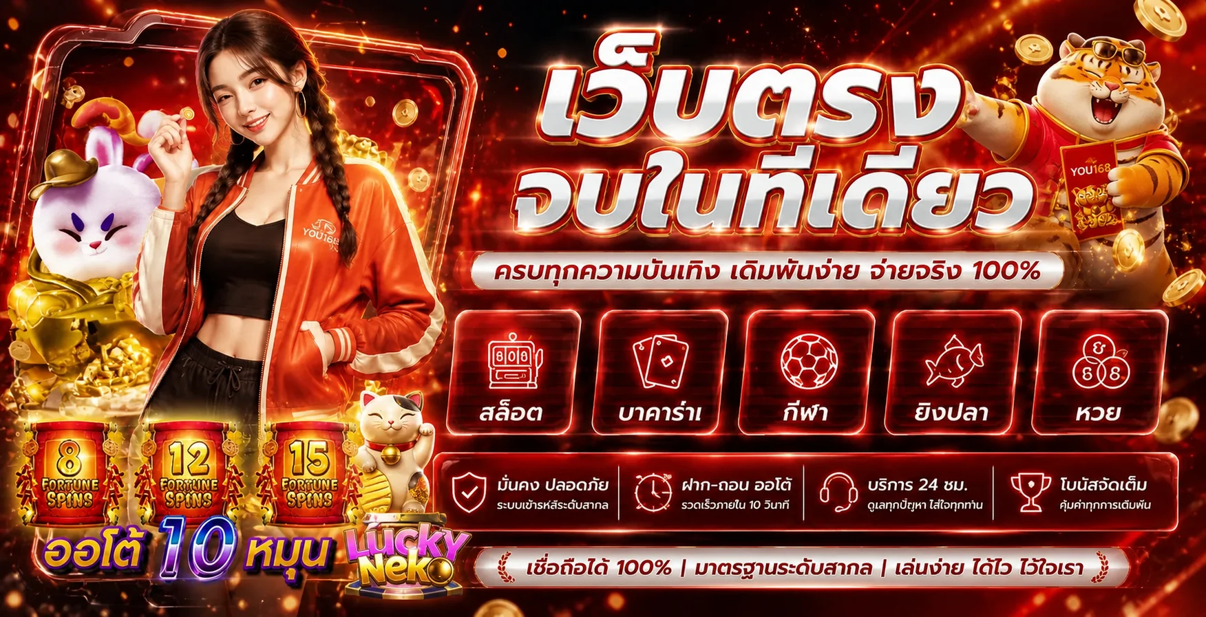 YOU168 เว็บตรงรวมความบันเทิงหลายหมวด